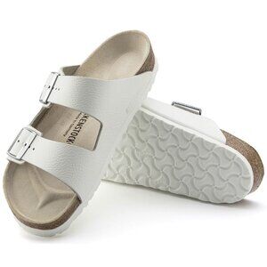 Birkenstock Arizona White Natural Leather EU 40 Regular/Wide